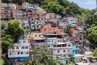 Rio de Janeiro, Brezilya 'daki Babylon Tepesi.