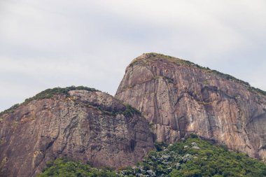 Brezilya Rio de Janeiro 'daki Gavea mahallesinden iki kardeş Hill görüldü..