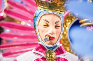 Rio de Janeiro, Brezilya 'daki Unidos de Marica samba okulu - 1 Mart 2025: Marques de Sapucai Sambadrome geçit töreni sırasında Unidos de Marica samba okulu.