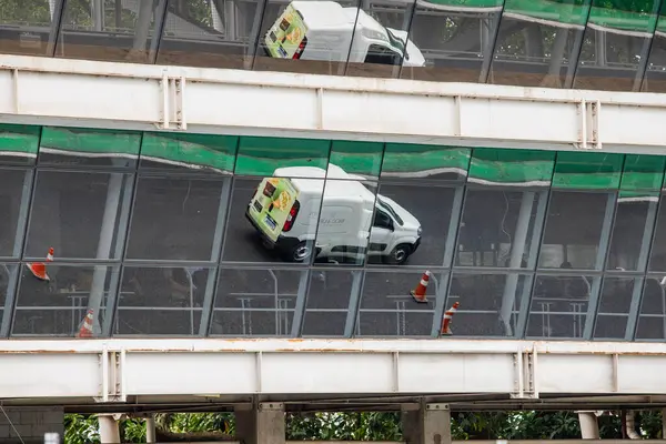 Sao Paulo, Brezilya 'daki Interlagos Racetrack - 28 Mart 2025: So Paulo' daki Formula 1 yarışı ile ünlü Brezilya yarış pistinin görüntüleri.