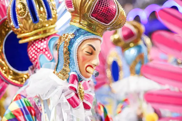 Rio de Janeiro, Brezilya 'daki Unidos de Marica samba okulu - 1 Mart 2025: Marques de Sapucai Sambadrome geçit töreni sırasında Unidos de Marica samba okulu.