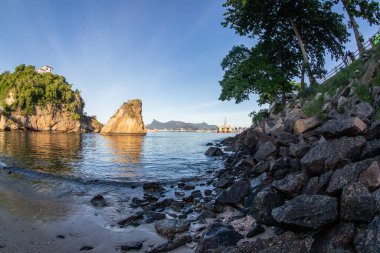 Niteroi Rio de Janeiro Brezilya 'da iyi bir tatil plajı.