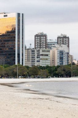 Rio de Janeiro, Brezilya 'daki Botafogo Körfezi detayları.
