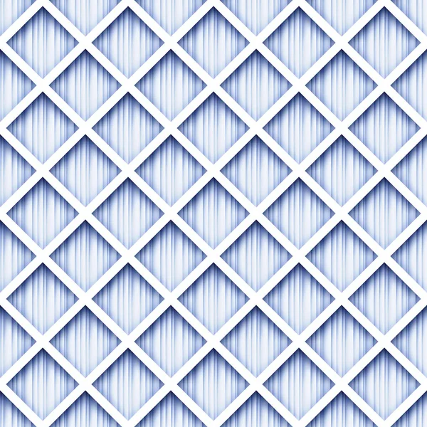 Seamless Colorful Geometric Pattern Rhombuses Endless Modern Mosaic Texture Fabric — Stok Vektör