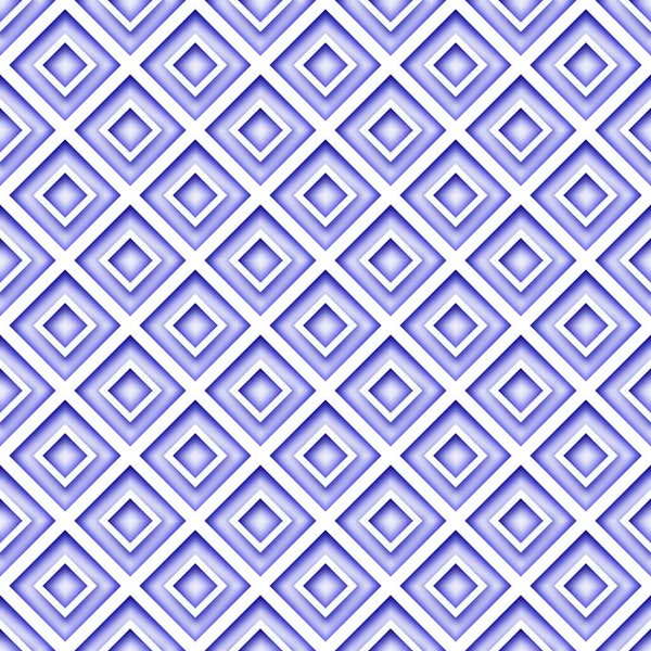 Seamless Colorful Geometric Pattern Rhombuses Endless Modern Mosaic Texture Fabric — Stockvektor