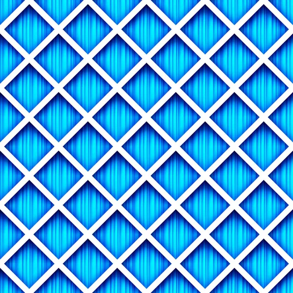 Seamless Colorful Geometric Pattern Rhombuses Endless Modern Mosaic Texture Fabric — Stockový vektor