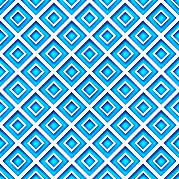 Seamless Colorful Geometric Pattern Rhombuses Endless Modern Mosaic Texture Fabric — Archivo Imágenes Vectoriales