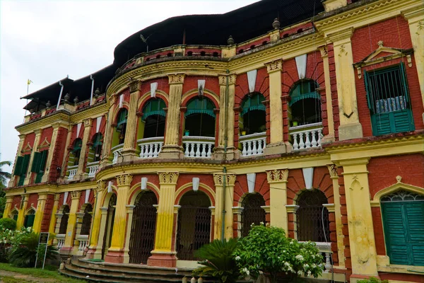 2022 Durgapur Raiganj Indien Historischer Königspalast Zweistöckiges Gebäude Westbengal Gut — Stockfoto