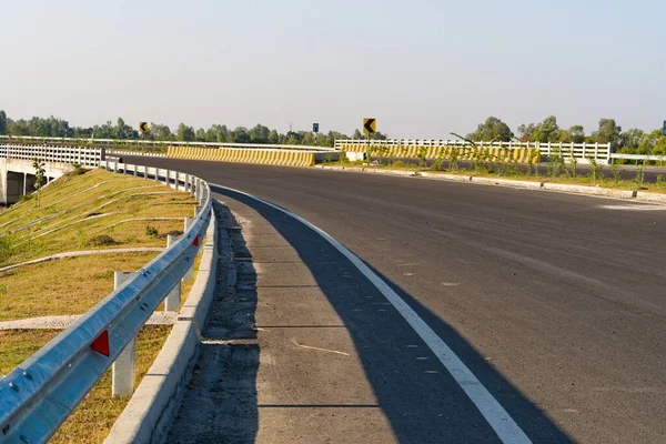 stock image curve along the national highway in India