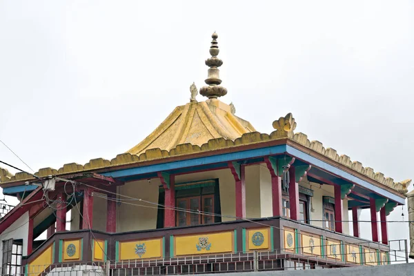 Darjeeling Bengala Ocidental Índia 2023 Vista Exterior Famoso Mosteiro Ghoom — Fotografia de Stock