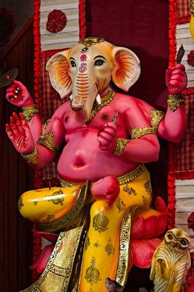 stock image Raiganj West Bengal India 10.30.2023. idol of Lord Ganesha worshiped on the occasion of Durga puja in India