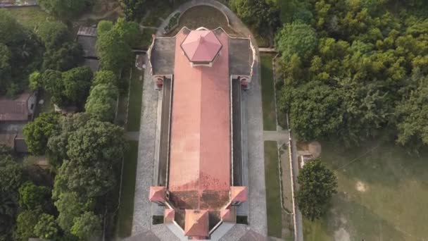 2023 Raiganj Westbengalen Indien Außenansicht Der Kathedrale Joseph Mit Hilfe — Stockvideo