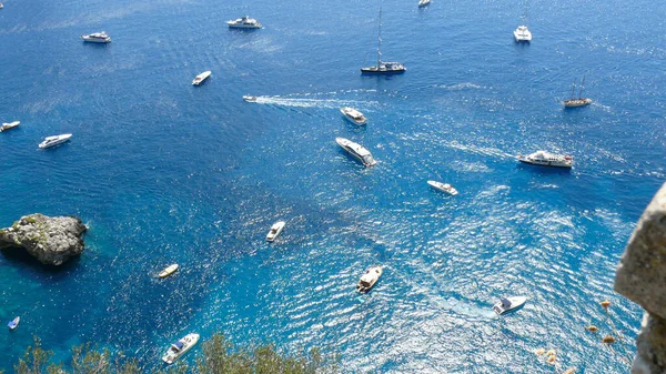 Jachty Morzu Egejskim Jachty Wyspy — Zdjęcie stockowe