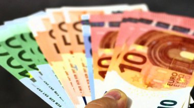 Nakit, banknotlar ve para birimi, para illüstrasyonu