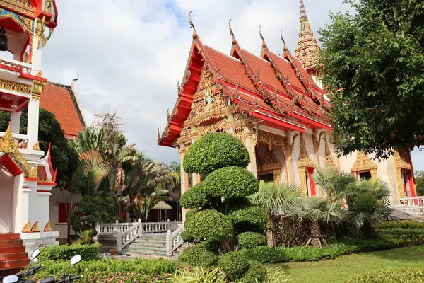 Buddhistisches Kloster Buddhistische Tempelarchitektur Karma Zen — Stockfoto