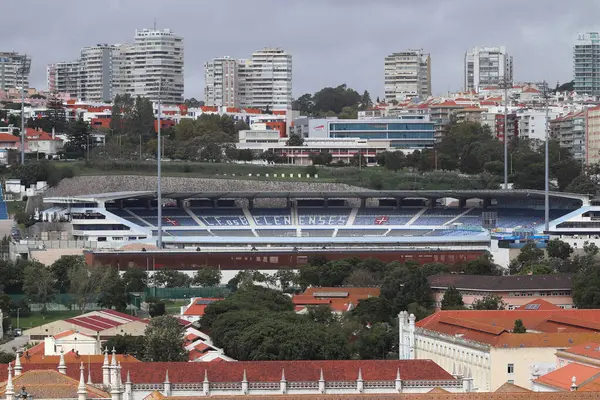 Belem-Lizbon, Portekiz - 27 Ekim Belem, Lizbon 'un başkenti Lizbon' un batısında yer alan bir ilçedir. Burası C.F. Stadyumu. Belem-Lizbon Belediyeleri 27 Ekim 2022