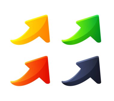 Ok Şekli Simgesi - Resim EPS 10 Dosyası