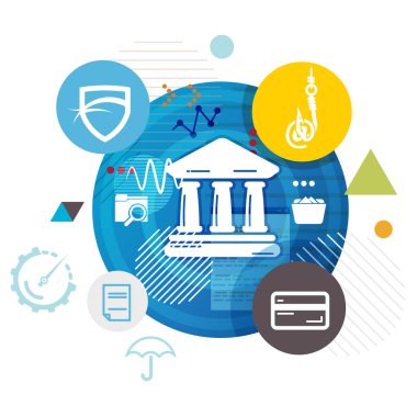 Banking Fraud Abstract - Illustration as EPS 10 File