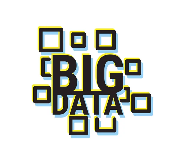 Big Data Analytics Icon Fișier Eps — Vector de stoc