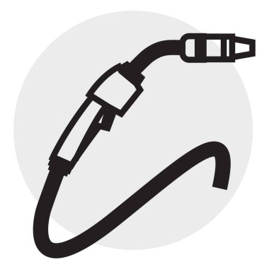 Eps 10 dosyası olarak Kaynak Meşalesi Simgesi