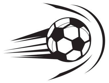 Gol Noktasında Futbol Grevi - Resim Simgesi EPS 10 Dosyası