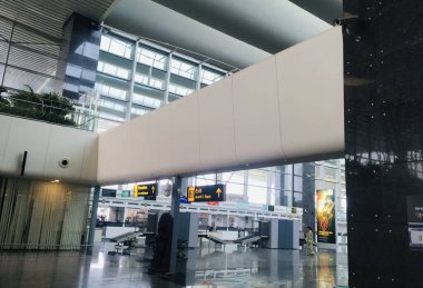 Kempegowda Uluslararası Havalimanı Yurtiçi Varış Salonu, Bangalore, Hindistan - 18 Haziran 2024 JPG Dosyası