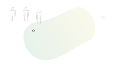 Tasarım Düşünme Süreci kullanıcı empati araçlarını kullanıcının düşüncesi, iletişimi olarak kullanır; büyük kullanıcı veri setinde özyineleyici bir süreç olarak görür ve hisseder - MP4 Dosyası olarak Animasyon Stok Resimleri