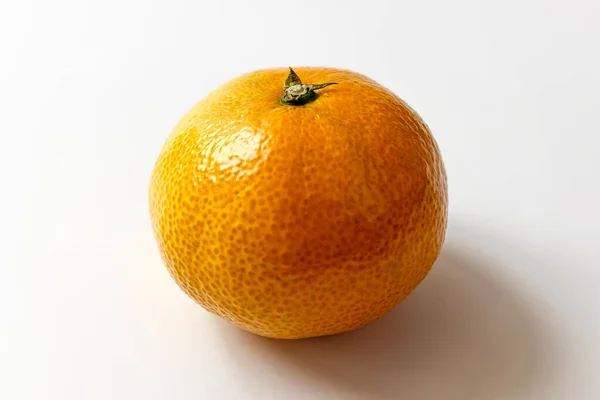 Mandarinen Auf Weißem Hintergrund — Stockfoto