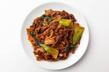 Beyaz arka planda Mara Xiang guo