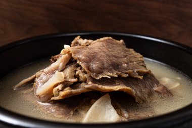 Biftek Biftek Biftek Başlı Et Çorbası 'nda Biftek Kafa Etli Bir Yemek