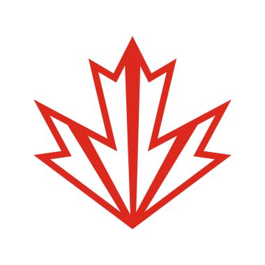 Dinamik soyut spor akçaağaç yaprağı logo vektör grafik tasarımını tanıtıyorum. Markanızın kimliği için atletizm ve zarafetin bir birleşimi. Bu yenilikçi tasarım, bir akçaağaç yaprağının soyut bir temsilini içerir.