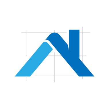 İnşaat mimarı ev inşaatçısı logo vektör sembolü grafik konsepti