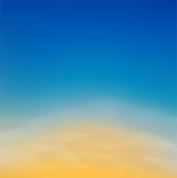 Красочное Небо После Заката Естественный Градиент — стоковый вектор