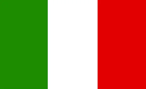 Bandiera Italia Illustrazione Vettoriale — Vettoriale Stock