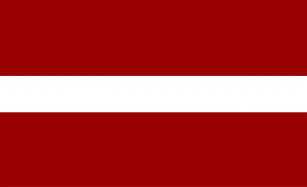 Lettisk Flagg Vektor Illustration — Stock vektor