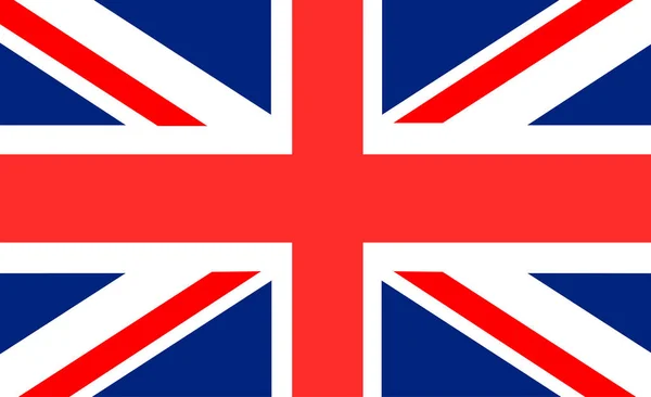 Bandera Del Reino Unido Ilustración Vectorial — Archivo Imágenes Vectoriales