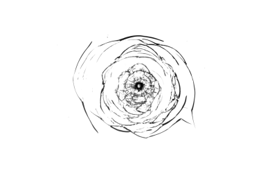 Şeffaf bir arkaplanda kırık cam dokusu