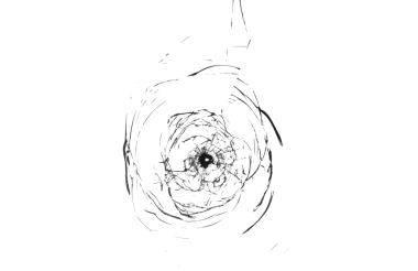 Şeffaf bir arkaplanda kırık cam dokusu