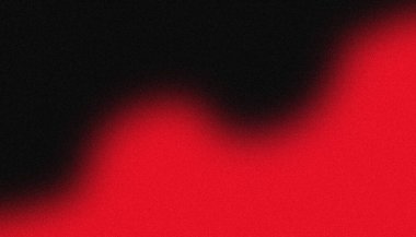 Kırmızı siyah, gürültülü bulanık dalgalar