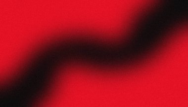 Kırmızı siyah, gürültülü bulanık dalgalar