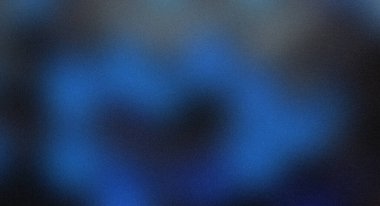 Koyu mavi eğimli arkaplan pürüzsüz ve zarif bir tasarım oluşturuyor