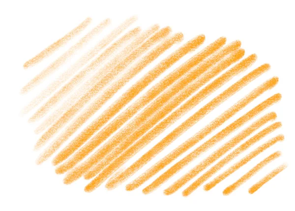 Linia Ołówek Bazgroły Żółty Pomarańczowy Czerwony Splot Zajęty Koncepcja Sztuka — Zdjęcie stockowe