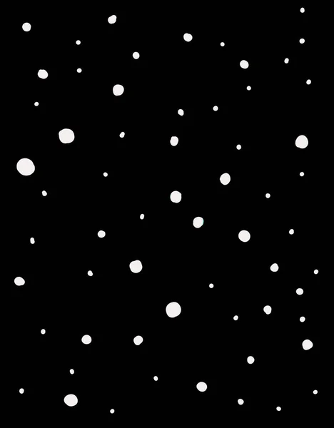 Stjärnor Glitter Stjärnklar Färgglada Prickar Natt Vacker Universum Illustration Målning — Stockfoto