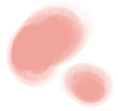 Valentine kalbi soyut balon arkaplan şekilli el çizimi karalama elementi sanatını sever