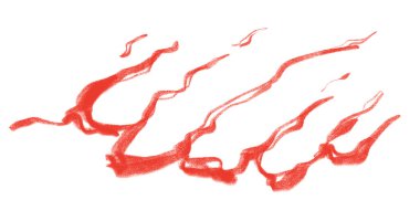 Chinese fire flame ink caligraph hand painting artistic banner background art