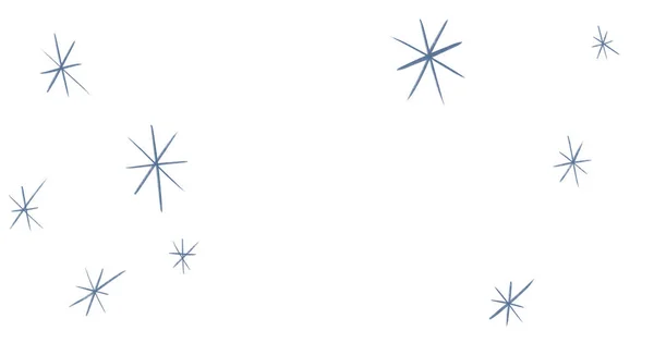 Αστέρι Νύχτα Φεγγάρι Αστέρι Νύχτα Ουρανός Διακοσμητικό Χρυσό Μπλε Στολίδι — Φωτογραφία Αρχείου