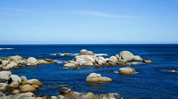 Güney Afrika Tatili Cape Town Yakınlarındaki Clifton Plajı Güney Atlantik — Stok fotoğraf