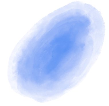 Mavi serin okyanus suyu, suluboya baloncuk fırçası, resim dokusu çizimi.