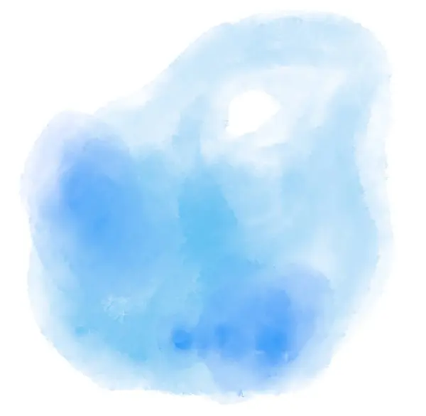 Bleu Cool Océan Eau Ton Aquarelle Bulle Pinceau Peinture Texture Image En Vente
