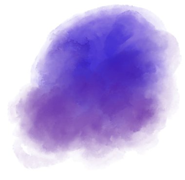 Mavi mor suluboya leke baloncuk dokusu sanatsal çizim sanatı